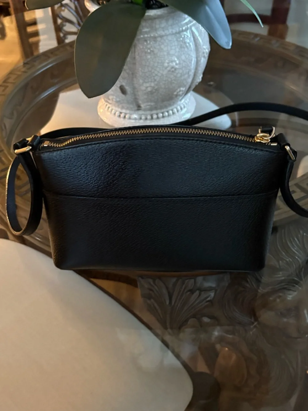 ♠️♠️KATE SPADE NEW YORK GROVE STREET MILLIE BLACK LEATHER CROSSBODY BAG!♠️♠️